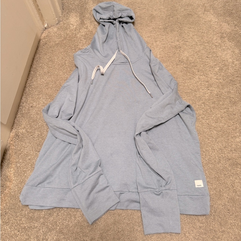 Vuori Women’s Sky Blue Hoodie Sweater